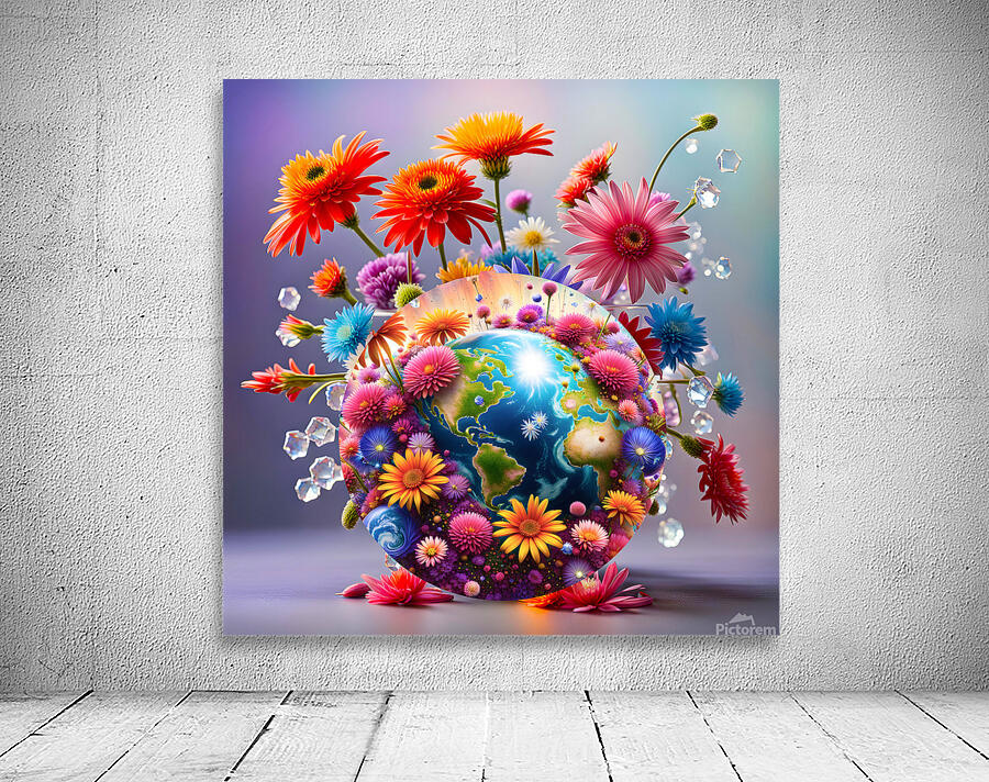 Planet Earth Wall Preview