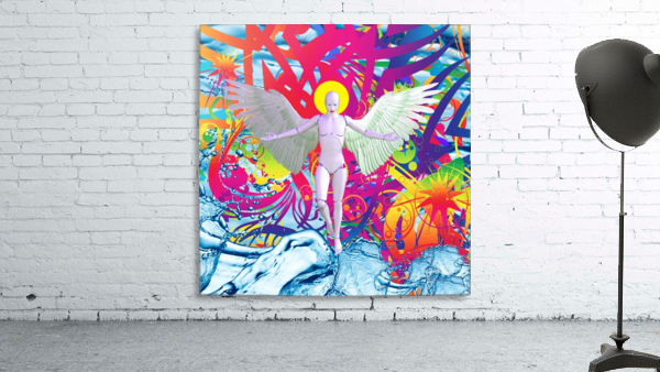 Angelic Robot Wall Preview
