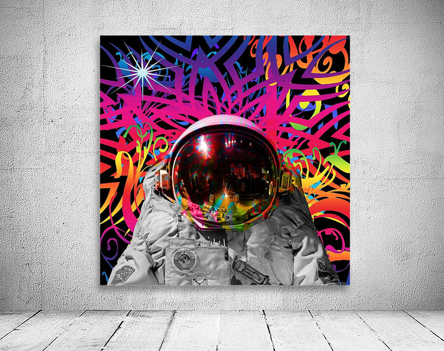 Astronaut Time Warp Wall Preview