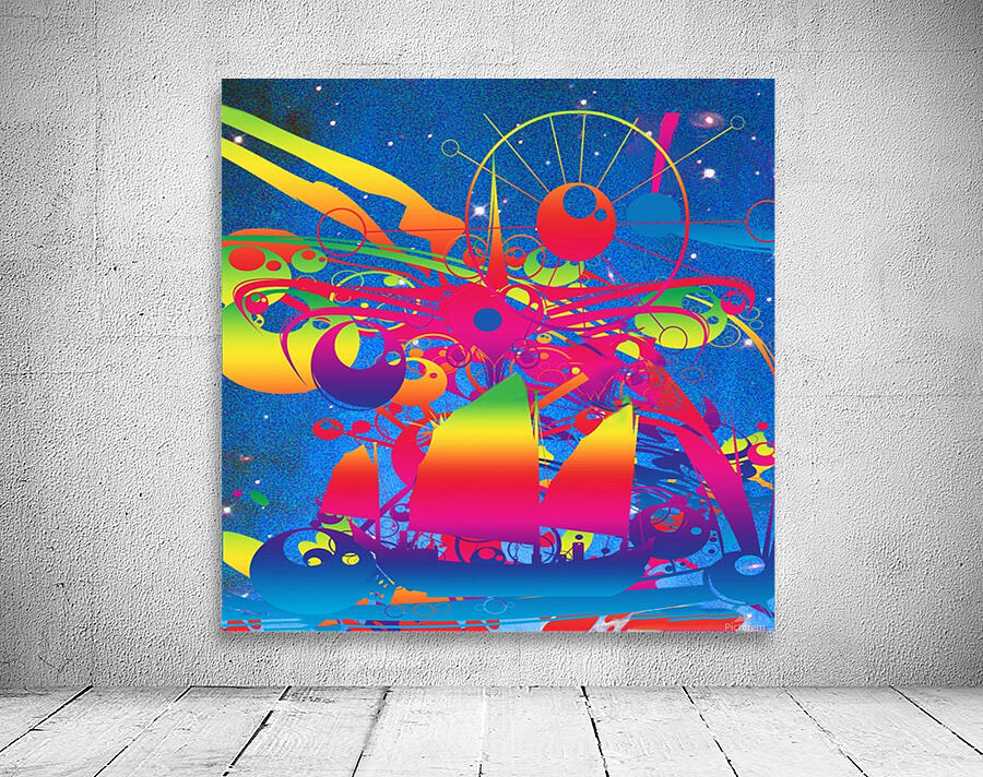 Star Ship Wall Preview