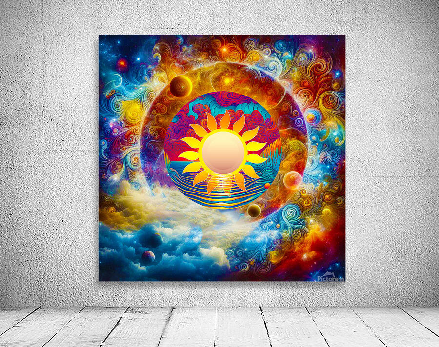 Cosmic Sun Wall Preview