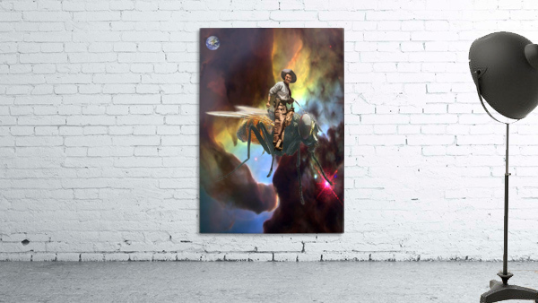 Space Cowboy Wall Preview