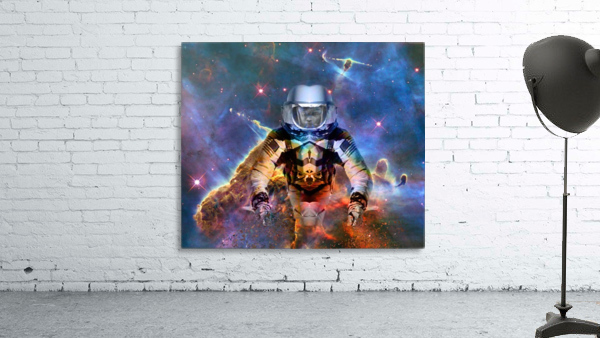 Astronaut Disintegration Wall Preview