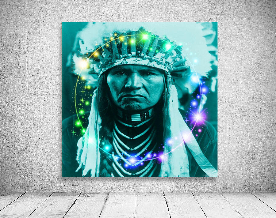 Native American Magical Chief Wall Preview