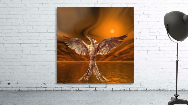 Golden Firebird Wall Preview
