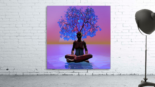 Meditation Tree Wall Preview