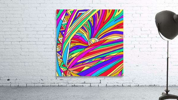 Abstract Sunset Wall Preview