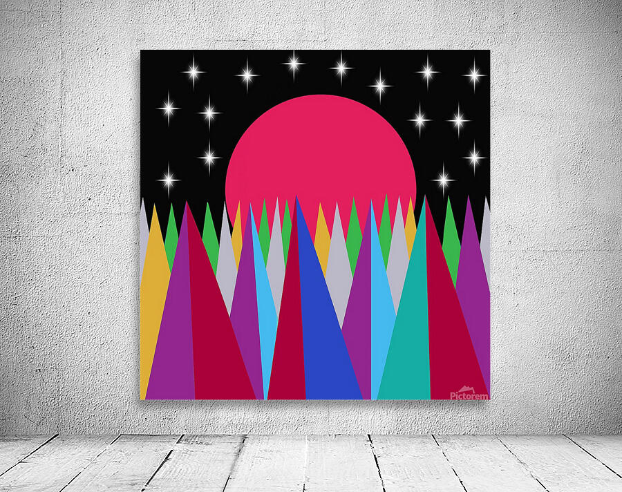Star Sunset Wall Preview