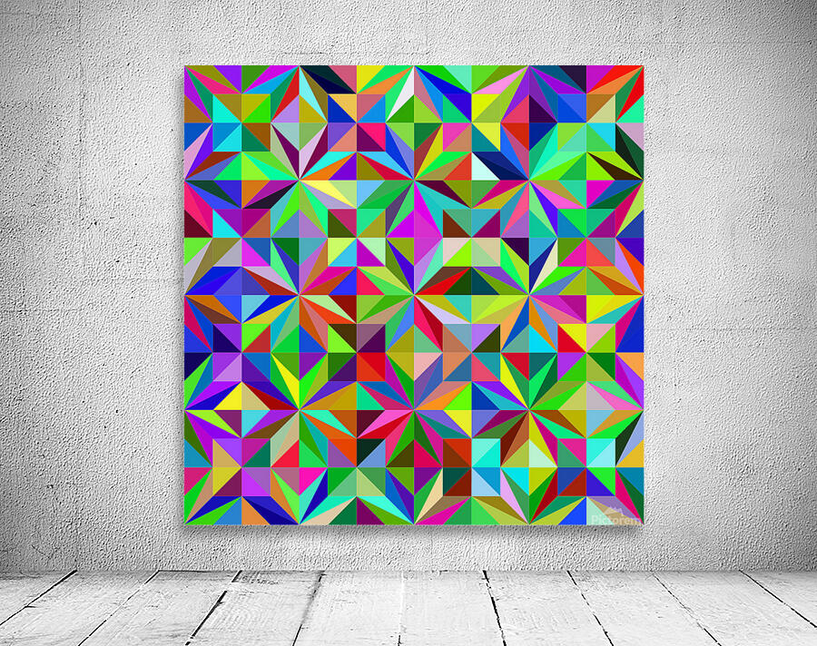 Abstract Stars Wall Preview