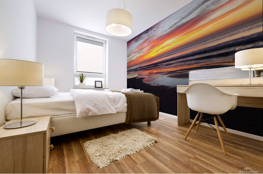 Hilton Head Sunset Mural print