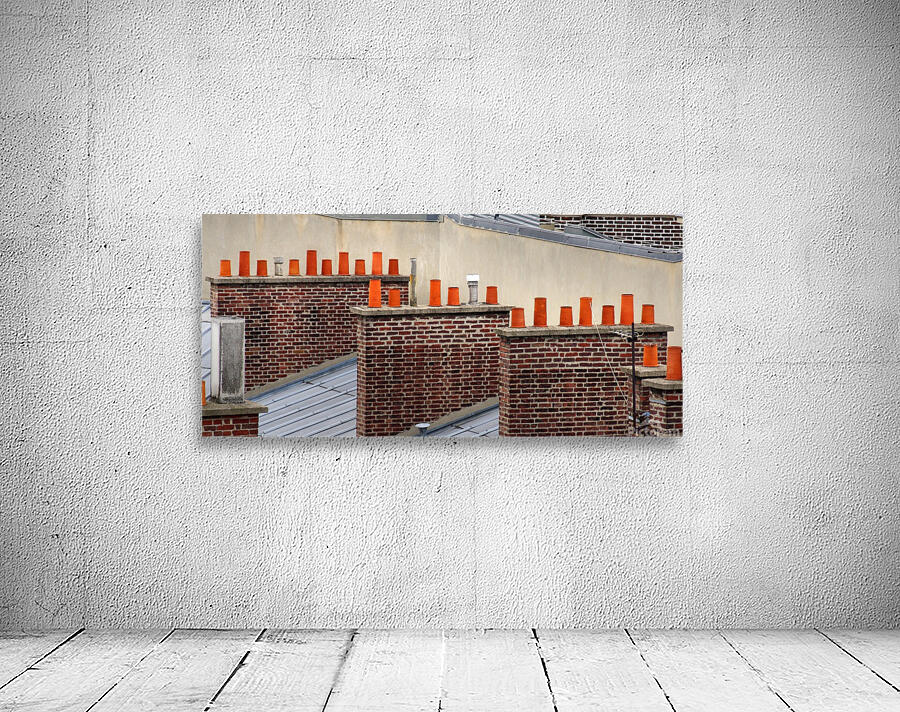 Paris Rooftops Wall Preview