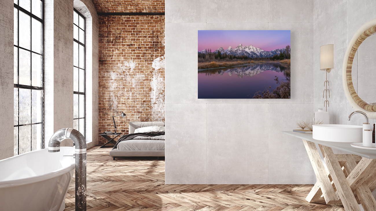 Before Sunrise Tetons Reproduction