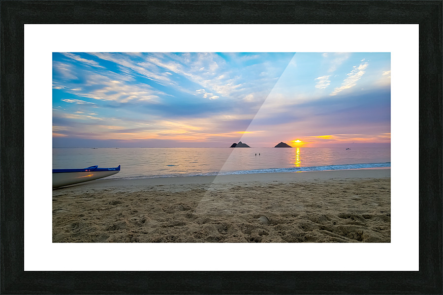 Lanikai 2021 Picture Frame print