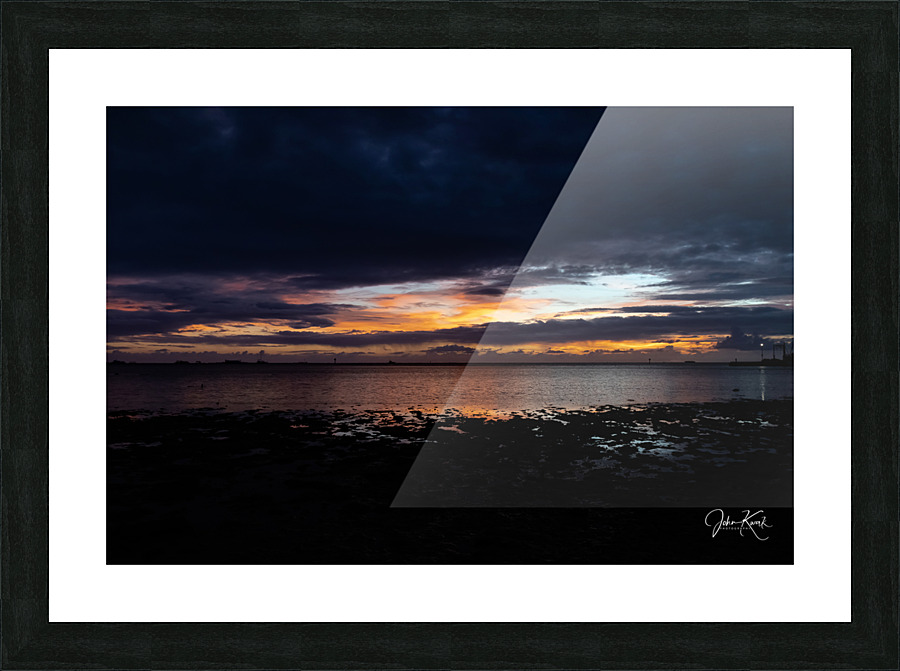 Burn Picture Frame print