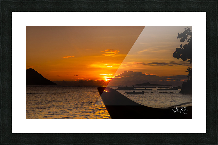 Slow burn Picture Frame print