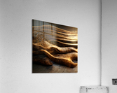 Wood waves 2 Acrylic Print
