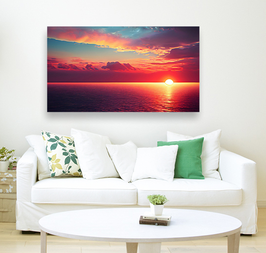 Sunset Abstract 1 Reproduction