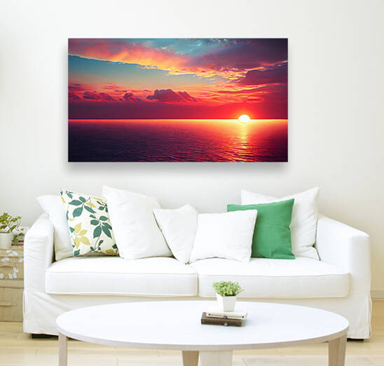 Sunset Abstract 1 Reproduction