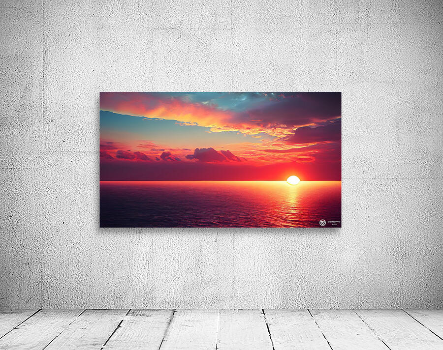 Sunset Abstract 1 Wall Preview