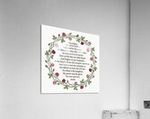 Lord s Prayer 2 Acrylic Print