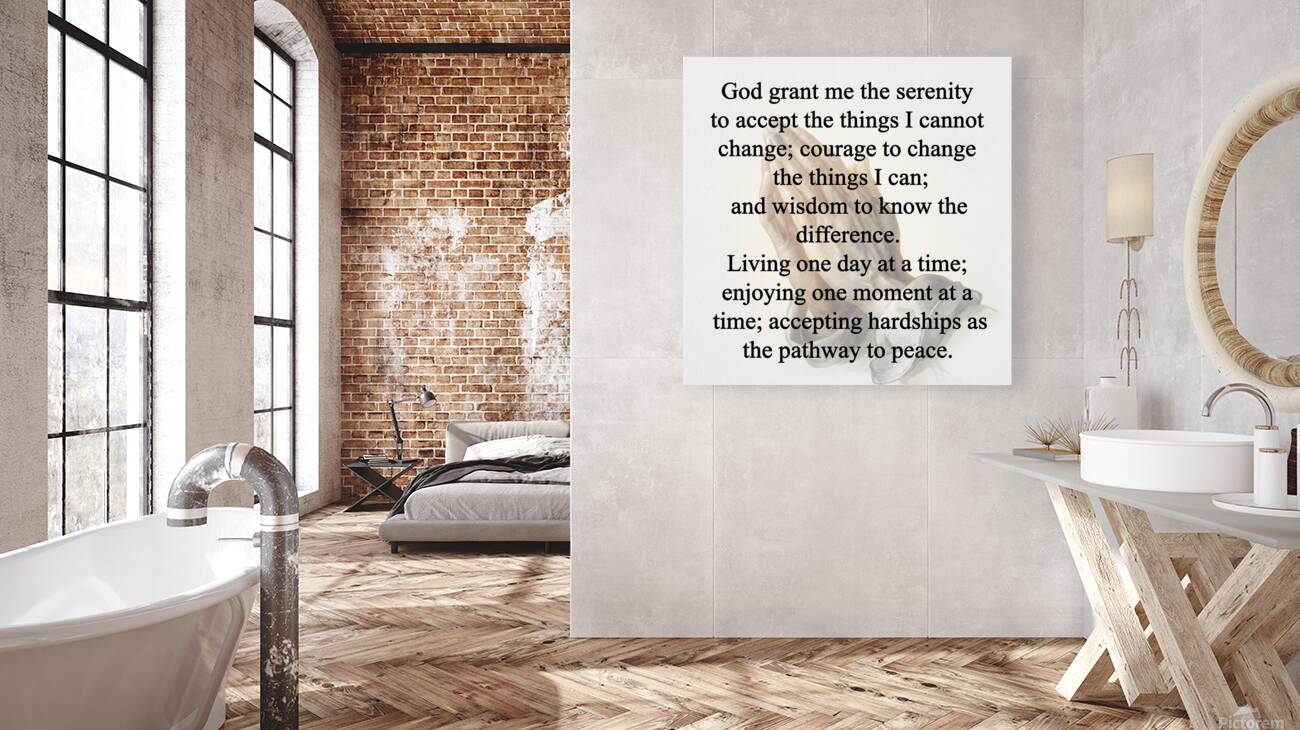 Serenity Prayer Reproduction