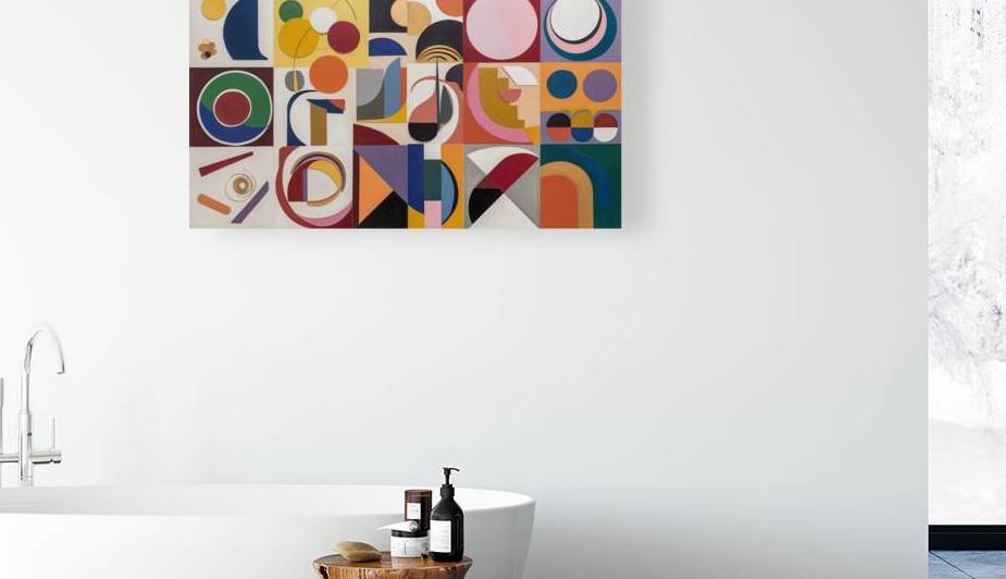 Creating Abstract Art: An Emotional Journey 1 by Amine Karaouzene