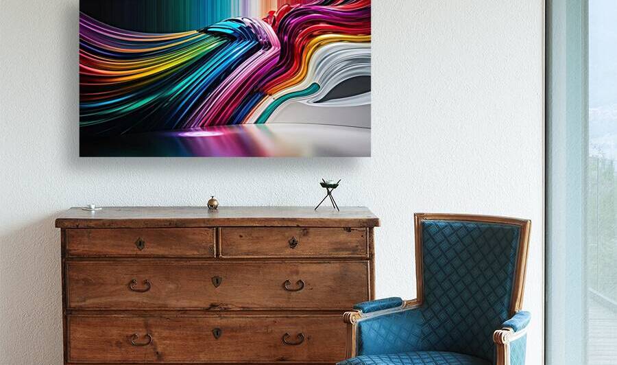 Brilliant Color Cascade 1 by Amine Karaouzene