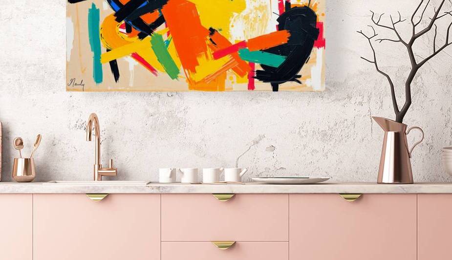 Flux Schnell A vibrant and expressive oil paintin by Amine Karaouzene