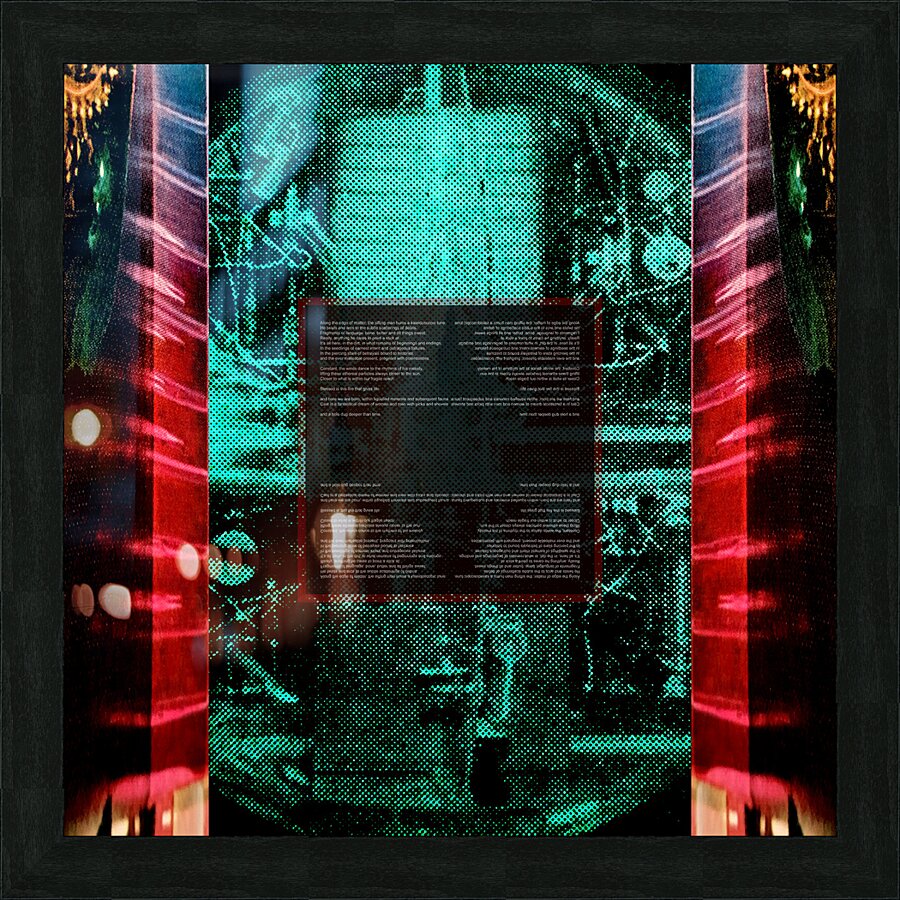 The Sifting Man 002 Mark Cartile Picture Frame Printing