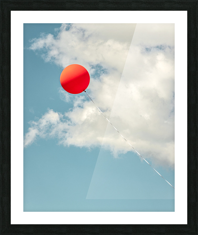 Ballon Picture Frame print