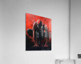 Crimson Crawler Acrylic Print