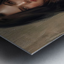 Crimson Vigil Metal print