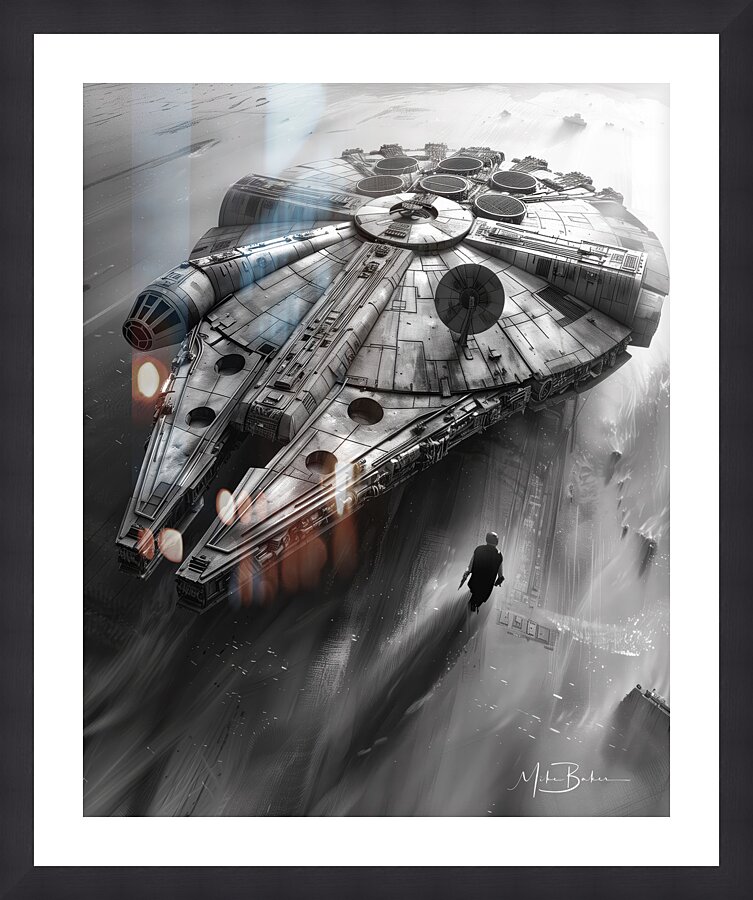 The Ship of Dreams Picture Frame print