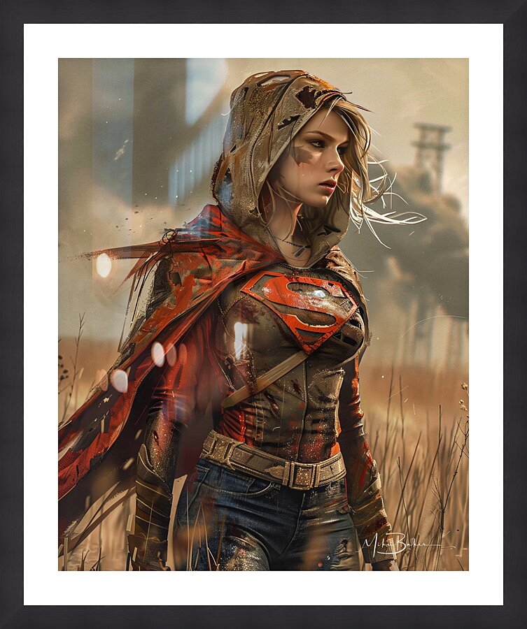 Cape of Courage Picture Frame print