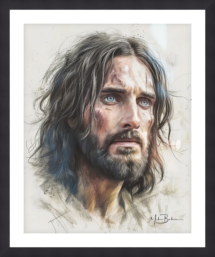 The Redeemers Gaze Picture Frame print