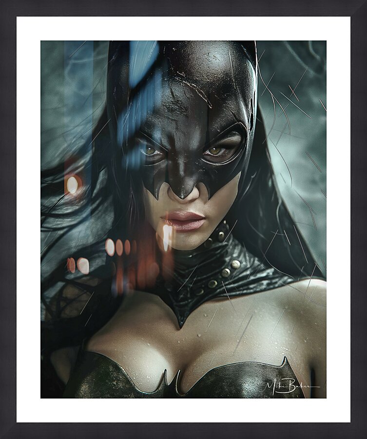 Fearless Flourish Picture Frame print