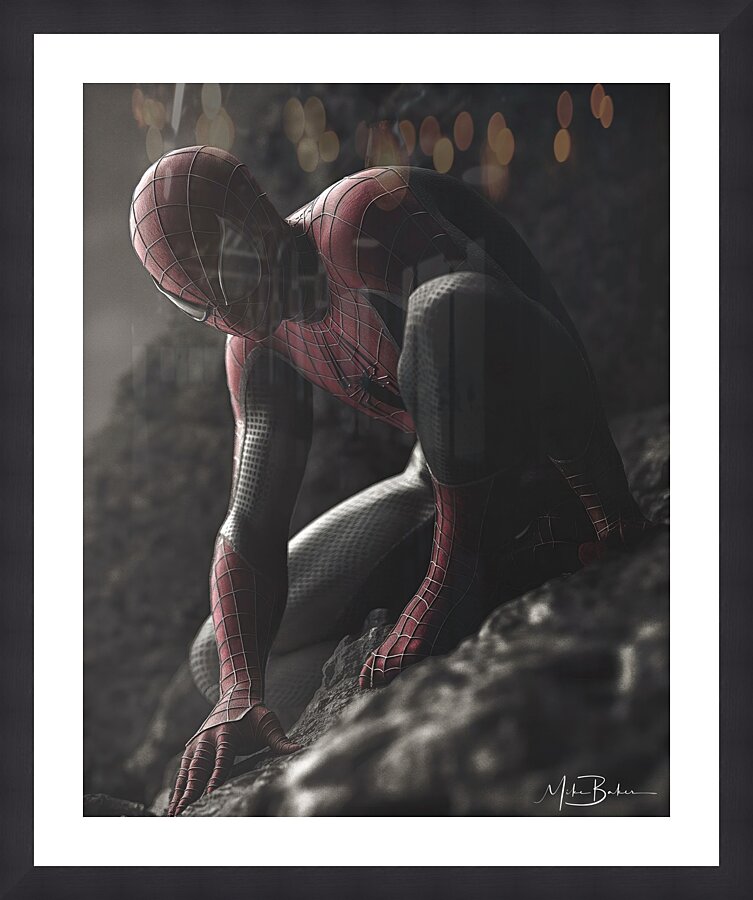 Masked Vigilance Picture Frame print