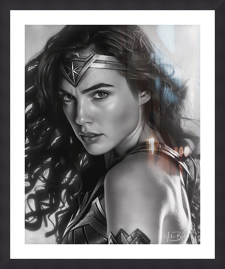 Resolute Radiance Picture Frame print