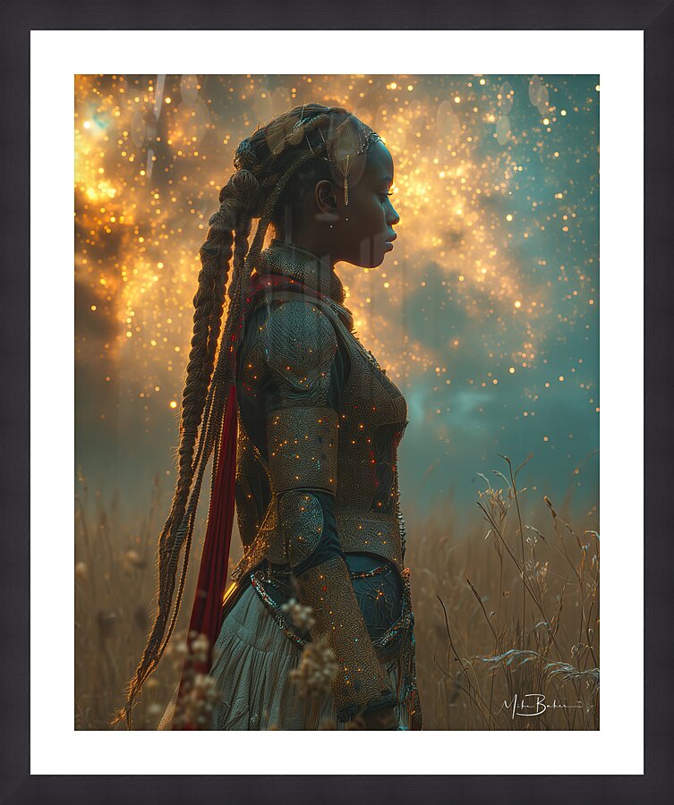 Guardian of Light Picture Frame print