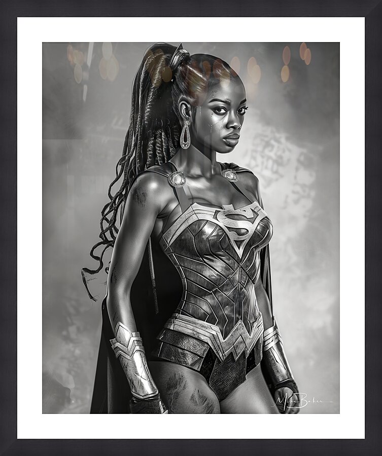 Heroes Among Us 3 Picture Frame print