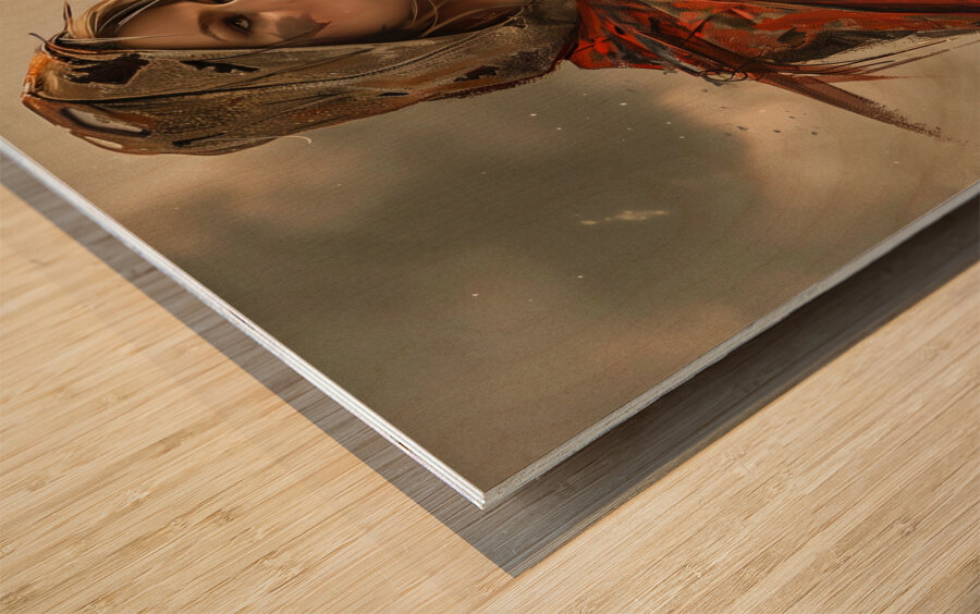 Cape of Courage Wood print