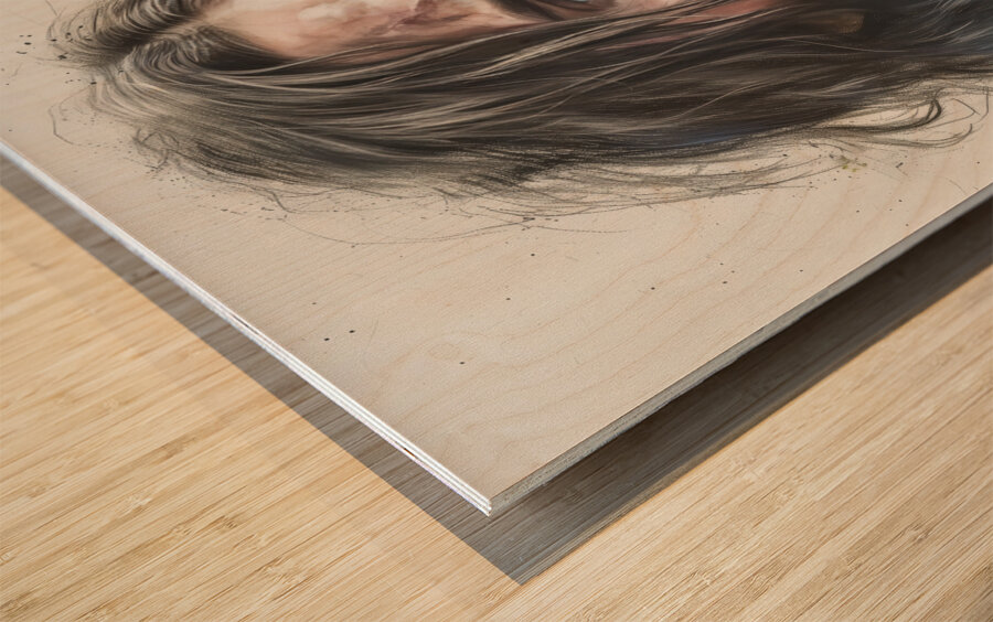 The Redeemers Gaze Wood print