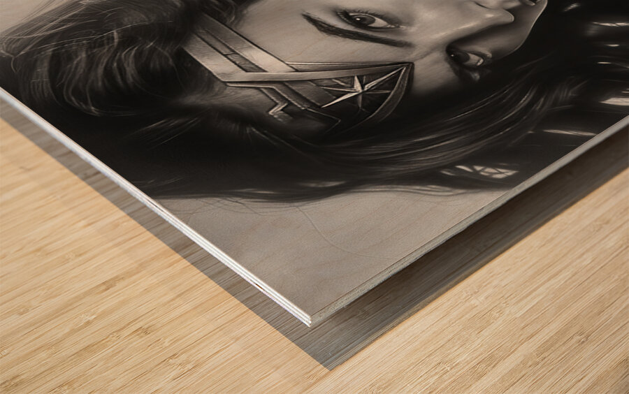 Resolute Radiance Wood print