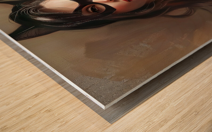 Rogue Radiance Wood print