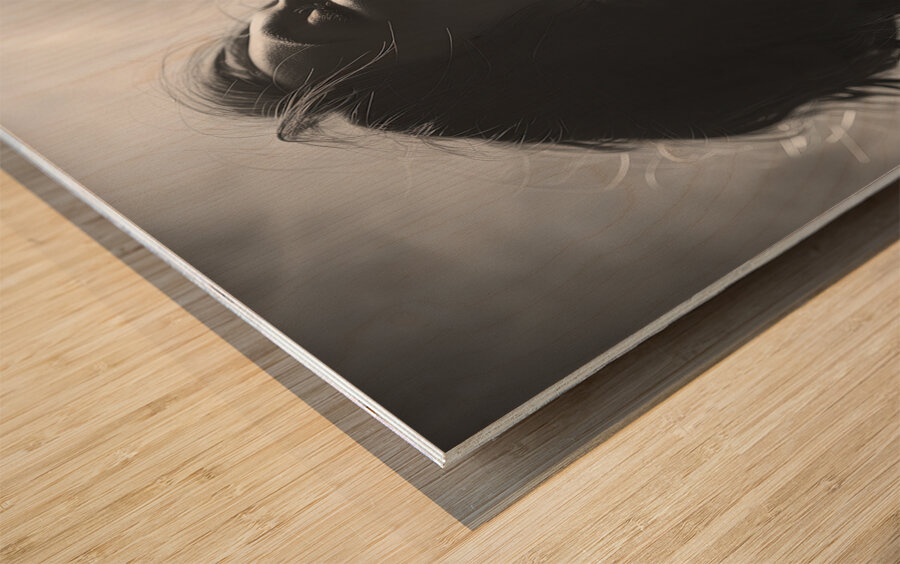 Glow of Awakening Wood print