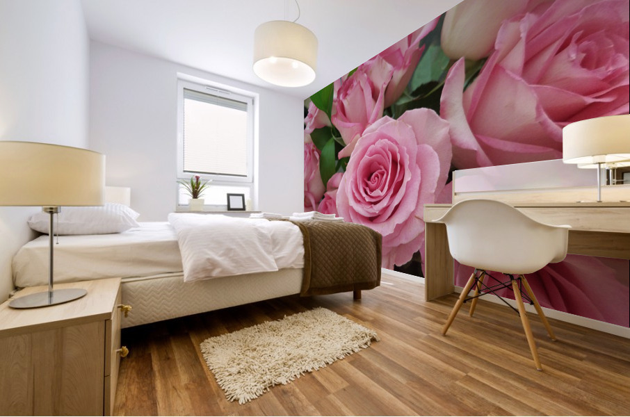 Rose Garden Mural print