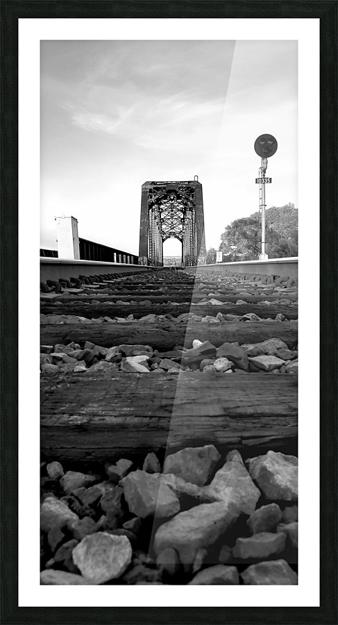 Trestle Bridge Picture Frame print