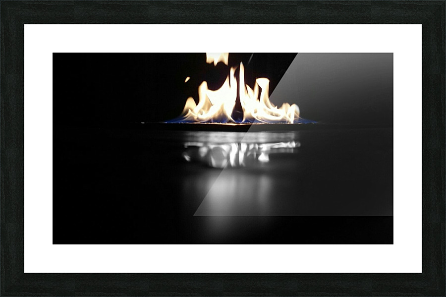 Fire Picture Frame print