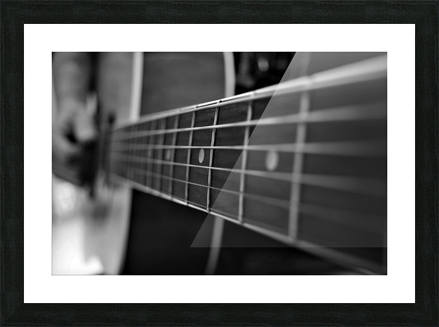 Strings Picture Frame print