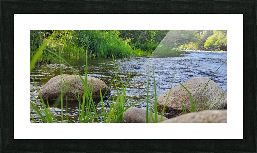 Kern River Flow Picture Frame print
